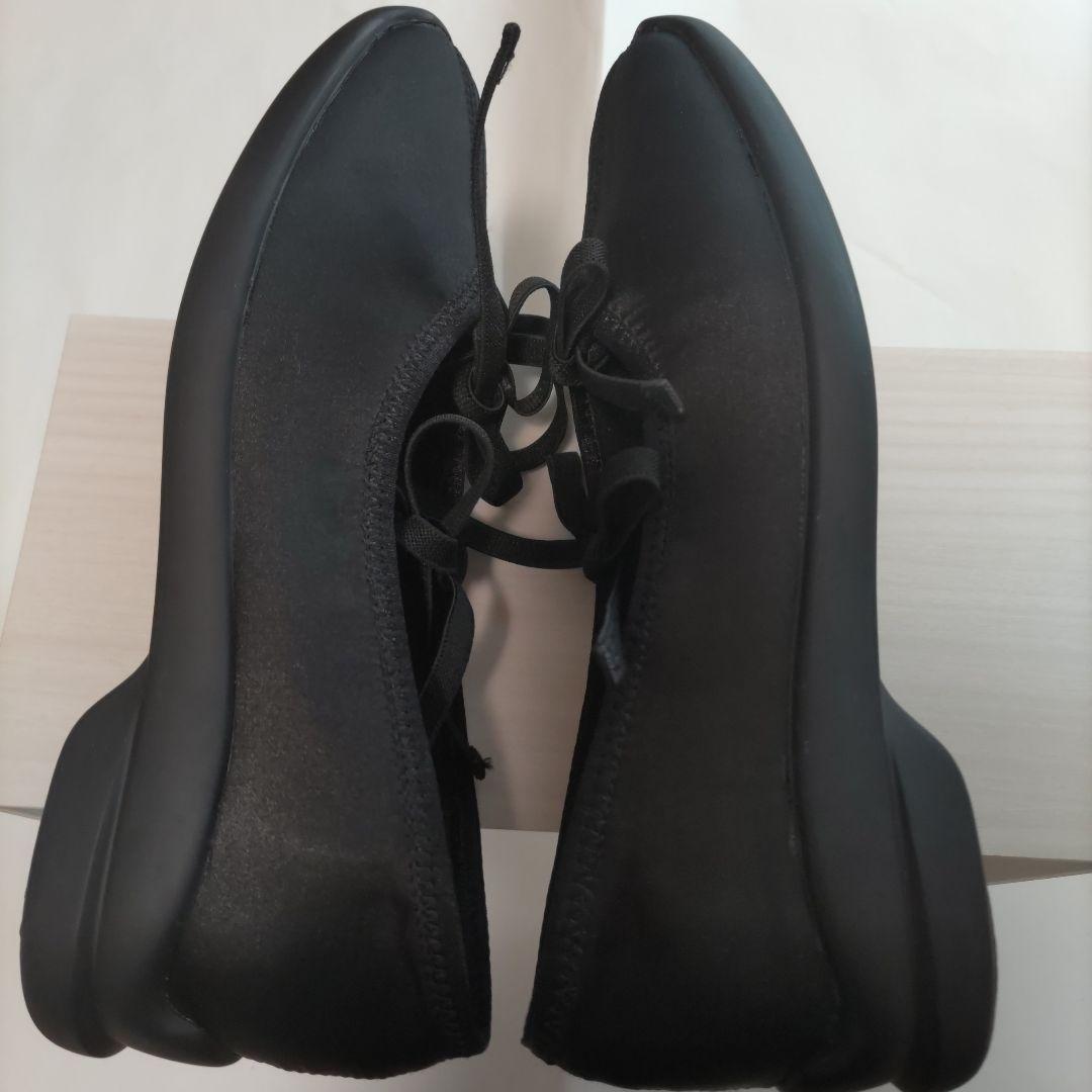 お値下げ　[美品] ルタロンLE TALON Lリボンシューズ 23.5cm黒