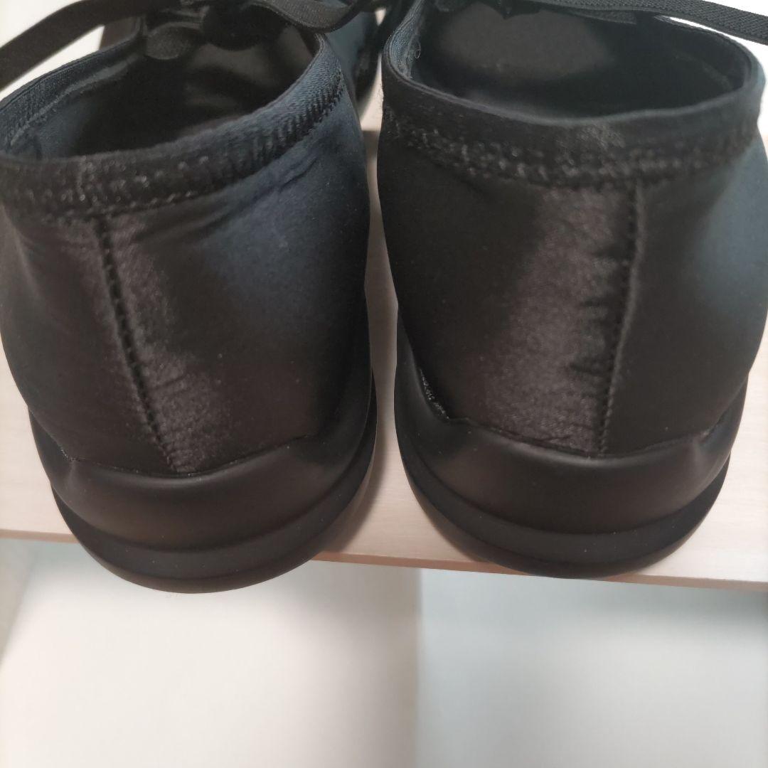 お値下げ　[美品] ルタロンLE TALON Lリボンシューズ 23.5cm黒
