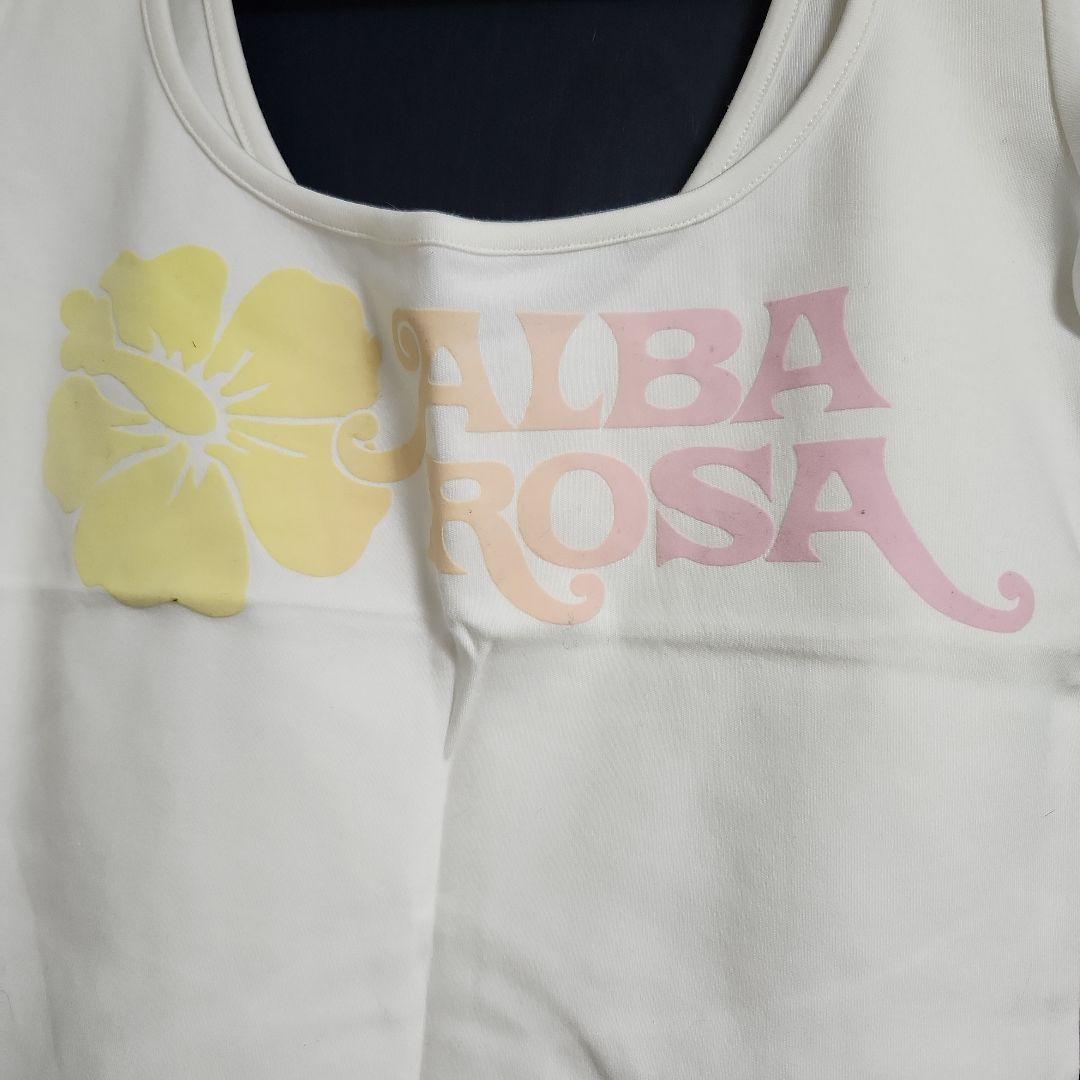 未使用品！ALBAROSAフロッキープリントグラデーション☆タンクトップ