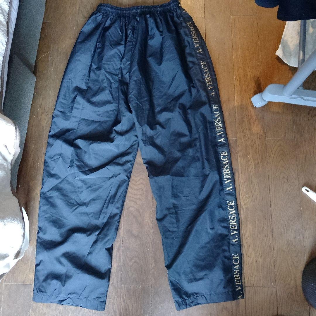 VERSACE ナイロンセットアップ 激レア！ A.VERSACE ヴェルサーチ ナイロンセットアップ 90s