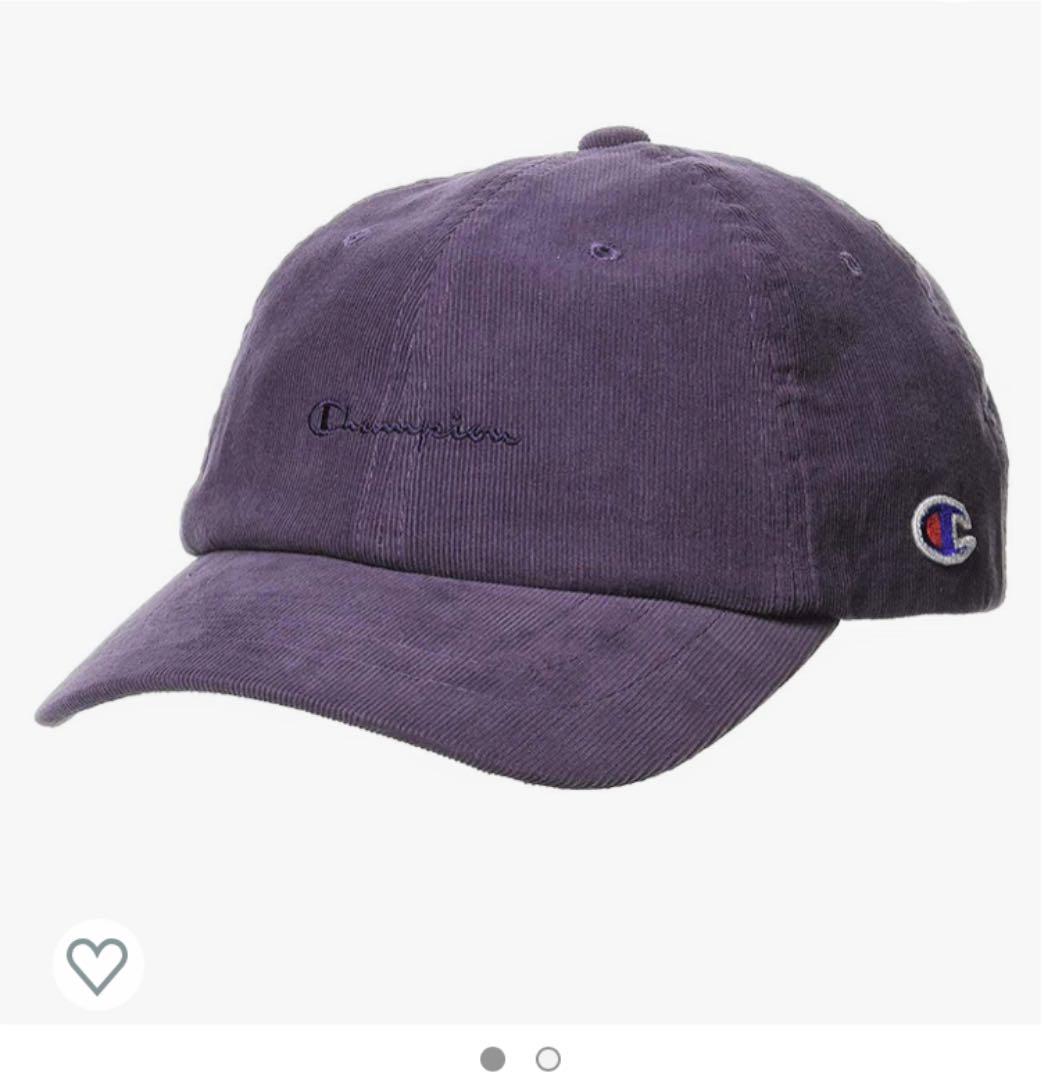 メルカリ Champion コーデュロイ キャップ 帽子 紫 パープル チャンピオン 2 000 中古や未使用のフリマ