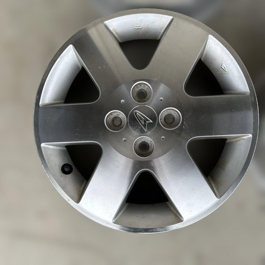 全店送料無料! ダイハツ純正15インチコペンアルミホイール傷や汚れあり