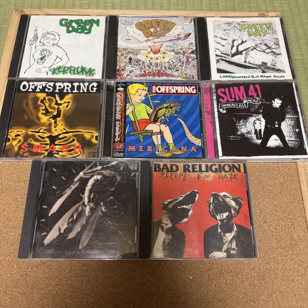 GreenDay Offspring Sum41 BadReligion 8枚