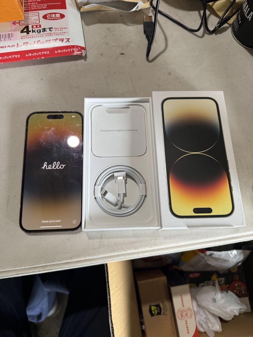 Apple iPhone 14 Pro ゴールド 本体　128GB