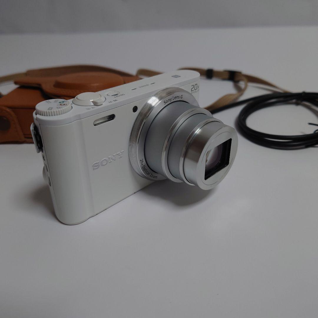 SONY DSC-ＷX350 デジタルカメラ レザーケース付き 美品