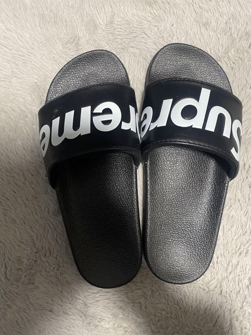 supreme サンダル　ベナッシ　黒