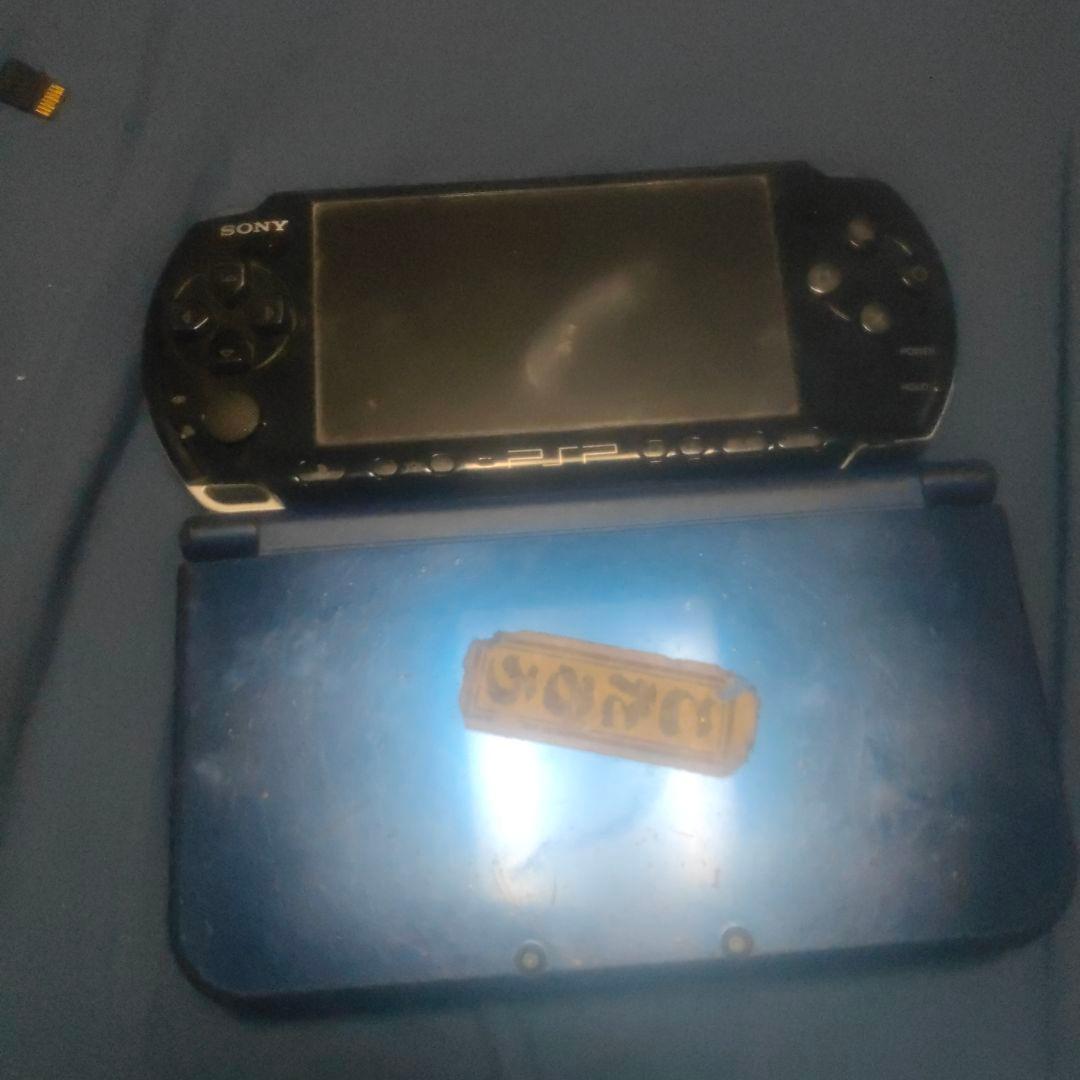 PSP 本体 ブラックと3dsllジャンクSONY