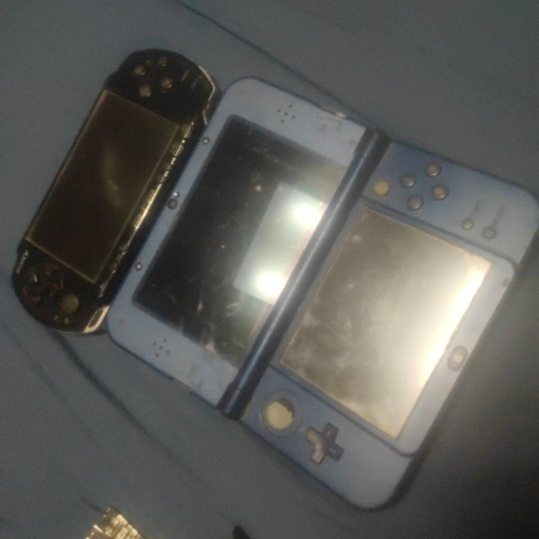 PSP 本体 ブラックと3dsllジャンクSONY UP786_INFO