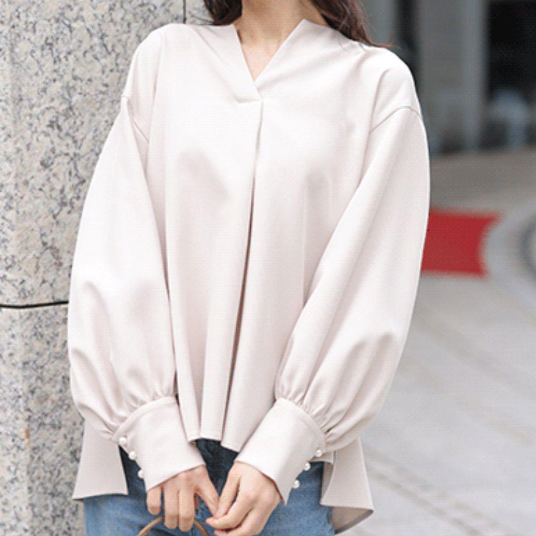 Arpegestory バックフリルブラウス ホワイト M 完売人気商品 美品