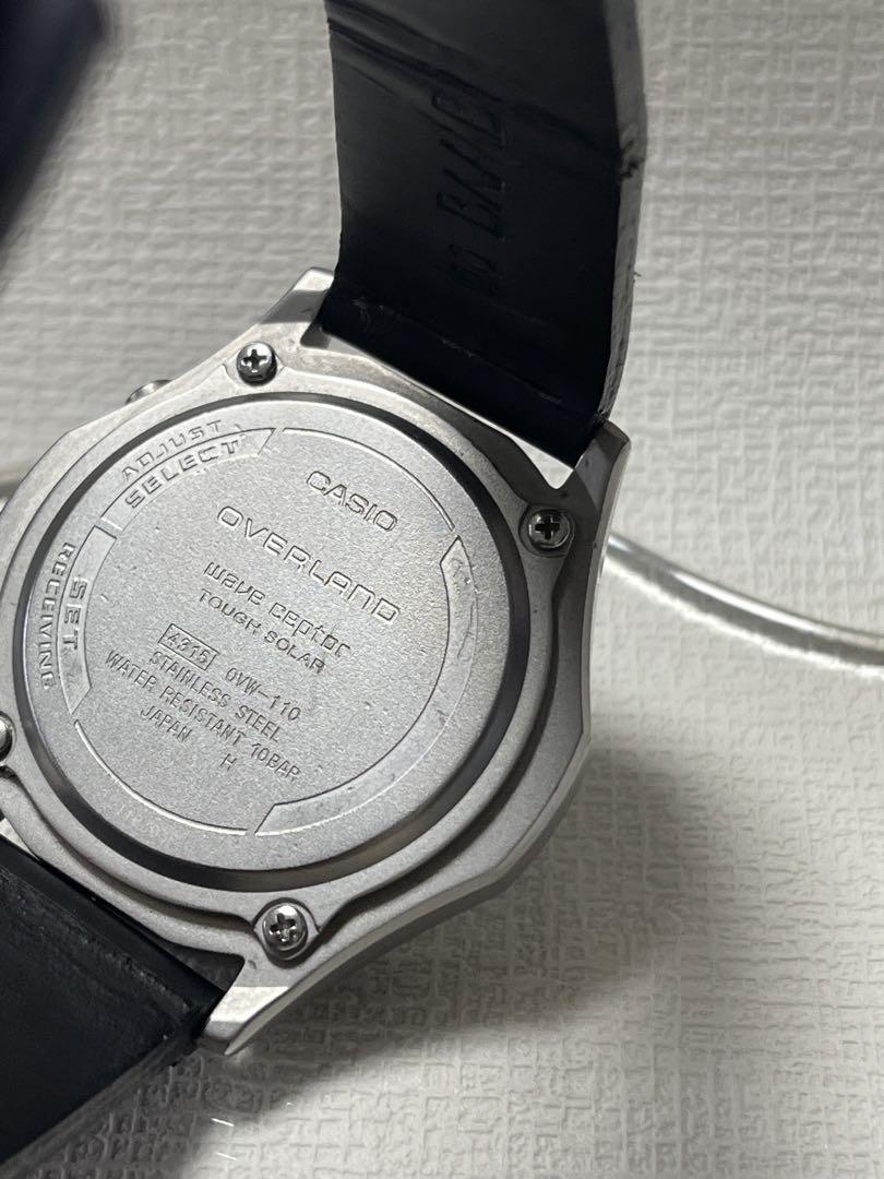 CASIO カシオ OVW-110 ソーラー 電波ソーラー オーバーランド