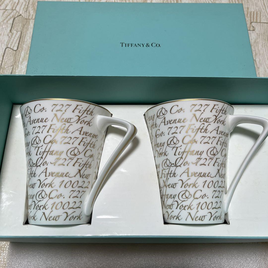 Tiffany & Co. 727 Fifth Avenue マグカップ 2個