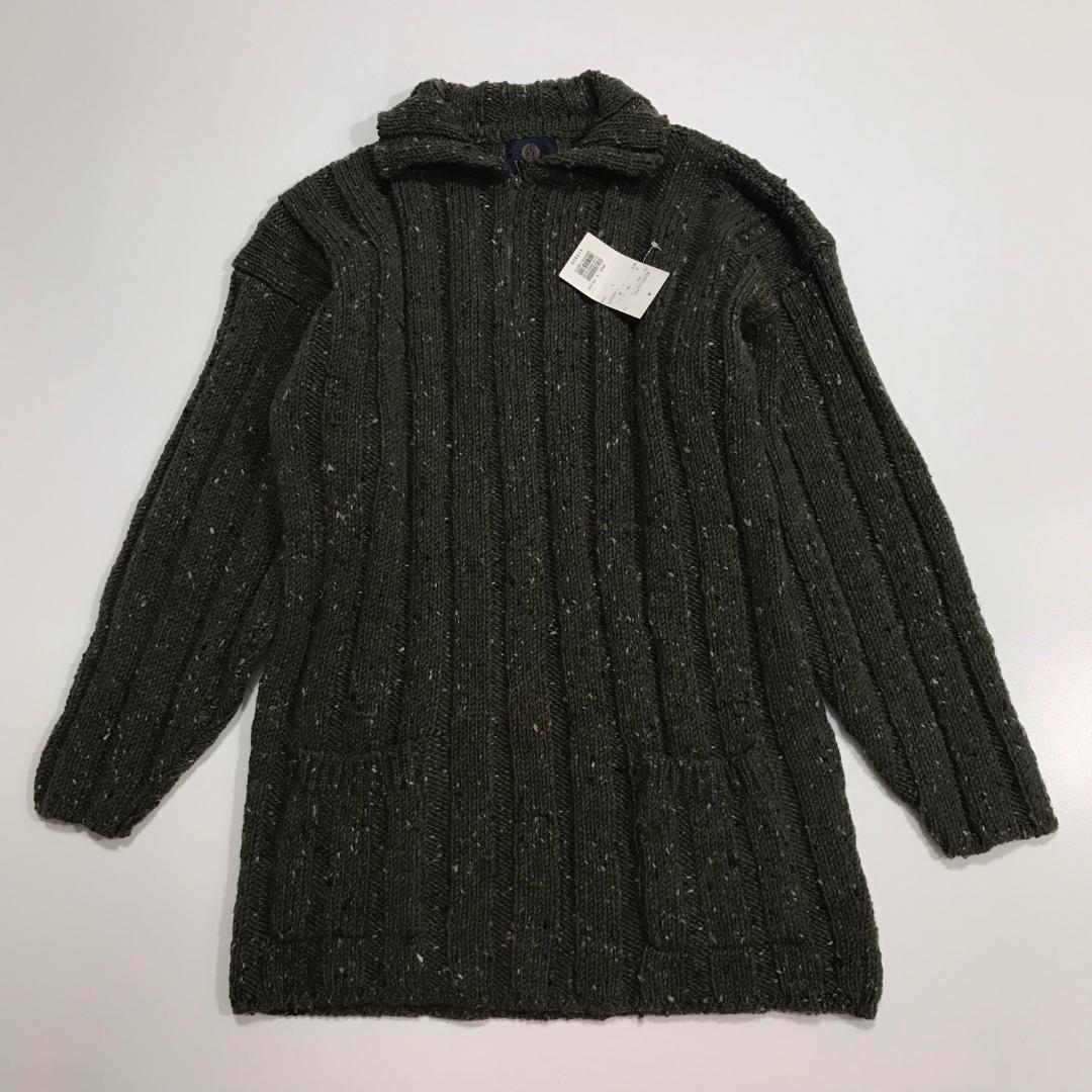 3186 viyella ビエラ 新品 タグ付き ハーフジップニットプルオーバー