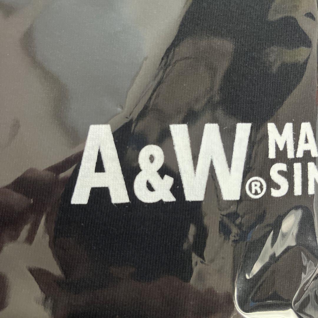 A&W Okinawa 牧港Tシャツ 黒