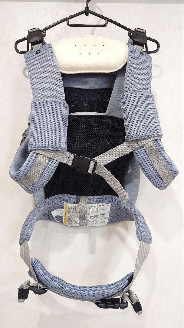【美品】ラクリス　抱っこ紐　グレー