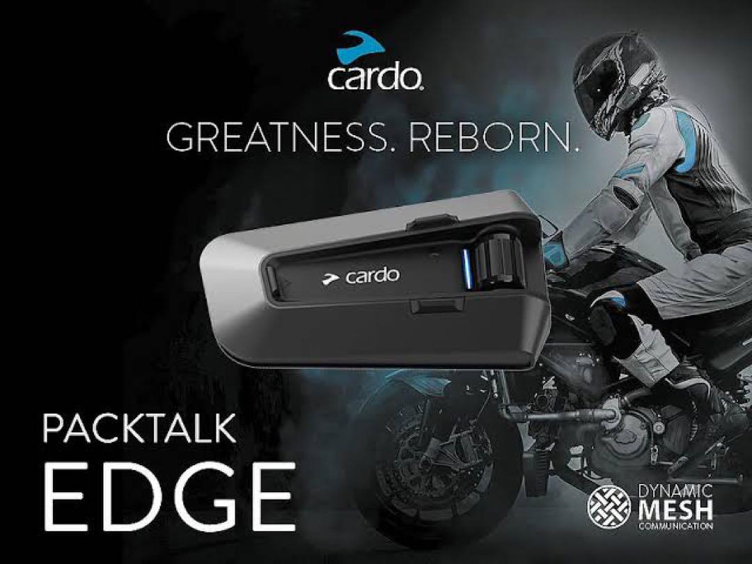 【新品未使用】Cardo Packtalk EDGE 日本語設定 化粧箱なし 新品未使用】Cardo Packtalk EDGE 日本語設定 化粧箱なし（新品