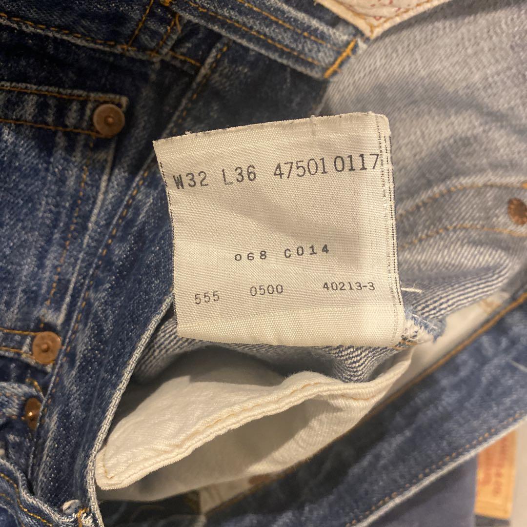 LEVI'S 米国製47501 ボタン裏555 バレンシア製 LEVI'S 米国製47501 ボタン裏555 バレンシア製