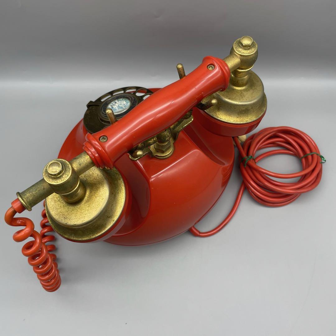 レトロ ダイヤル式電話 NIKKO 日興電機製作所1987年製 アンティーク レトロ ダイヤル式電話 NIKKO 日興電機製作所1987年製