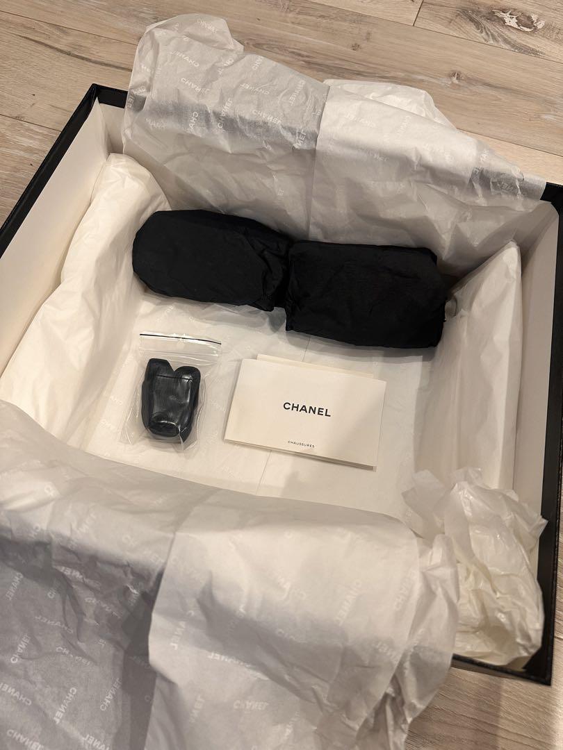 【値下げ中】CHANEL ブーツ　シャネル　パール　ショートブーツ　ブーティ