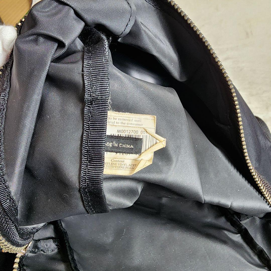 MARC JACOBS リュック ナイロン レザー ロゴ ブラック A4
