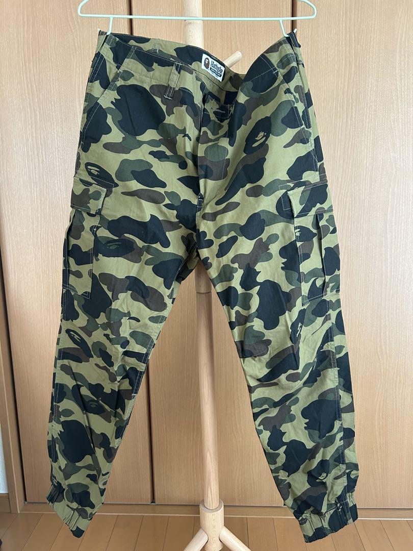 A BATHING APE カモフラージュカーゴパンツ Lサイズ A BATHING APE カモフラージュカーゴパンツ - メルカリ