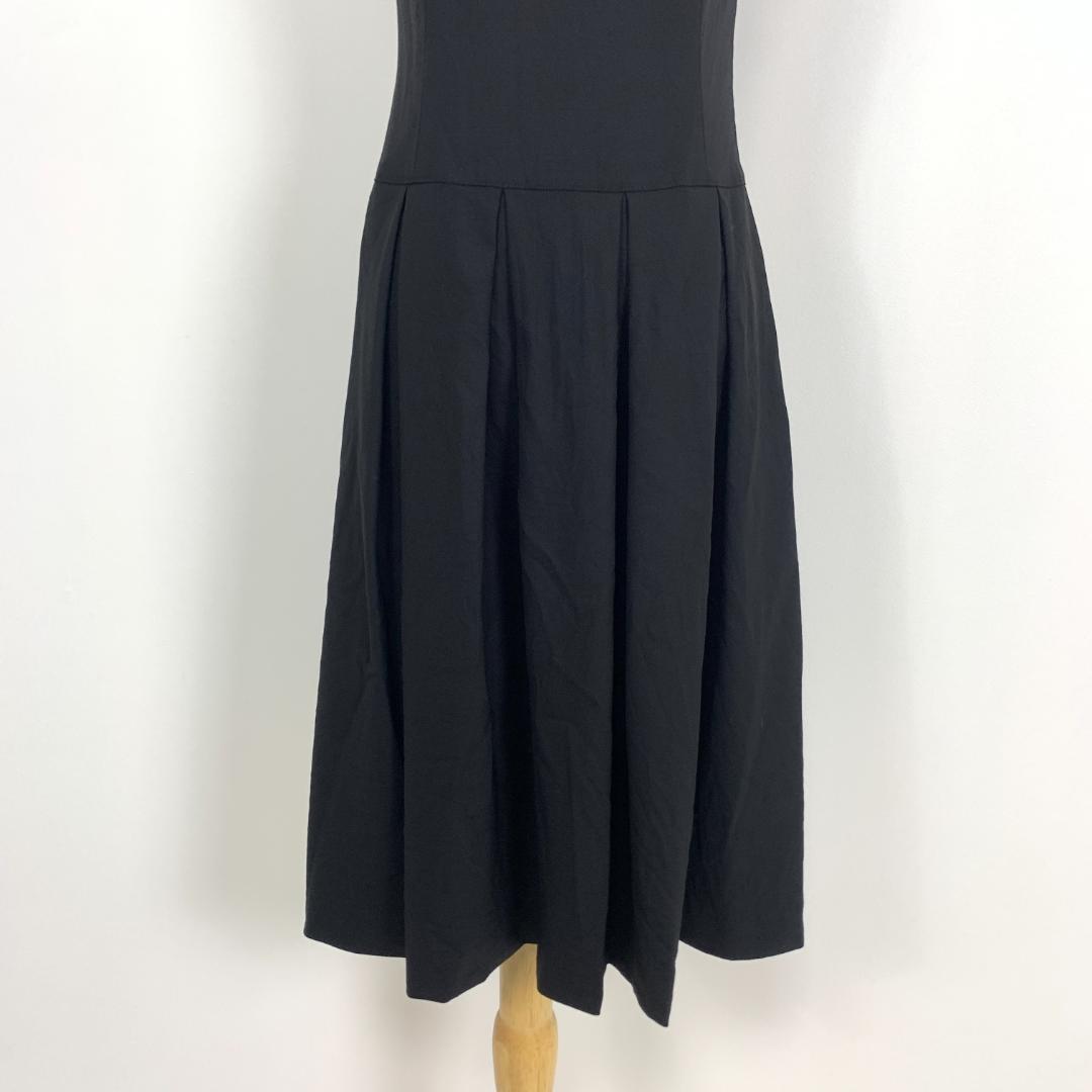 最高級EXECTIVE✨極美品✨セオリーリュクス ワンピース ブラック 黒 38 最高級EXECTIVE✨極美品✨セオリーリュクス ワンピース ブラック