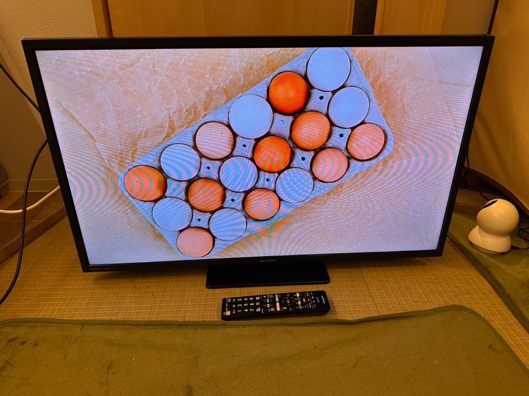 SHARP シャープ　32型　テレビ 2T-C32DE 2021年製　超美品！
