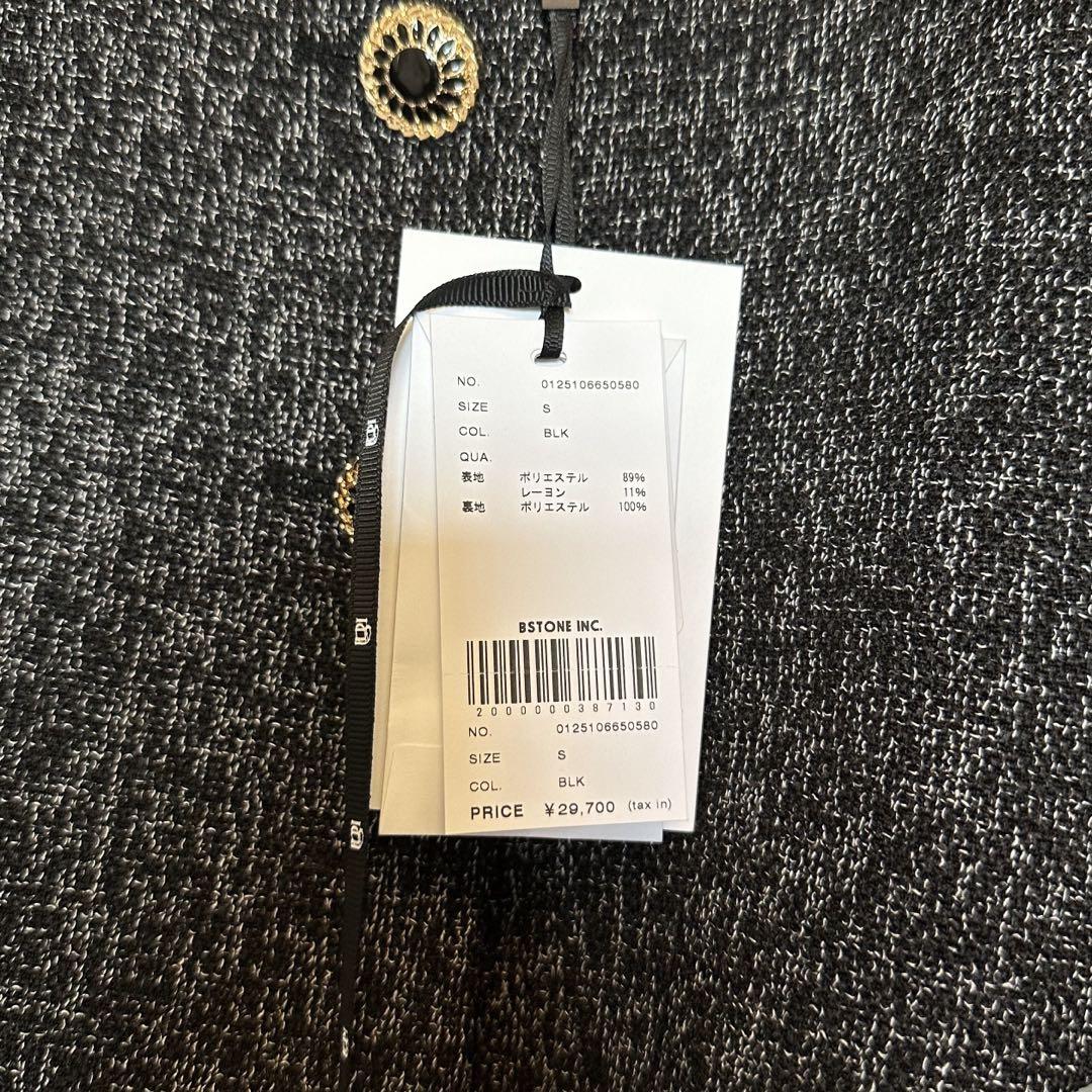 ジャケット・アウター AMERI DEFORMATION SUMMER TWEED JACKE T
