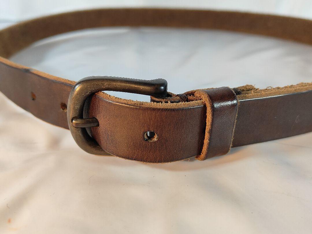 【極美品】broe&co　イタリア製　高級ストーンウォッシュドレスベルト　正規品