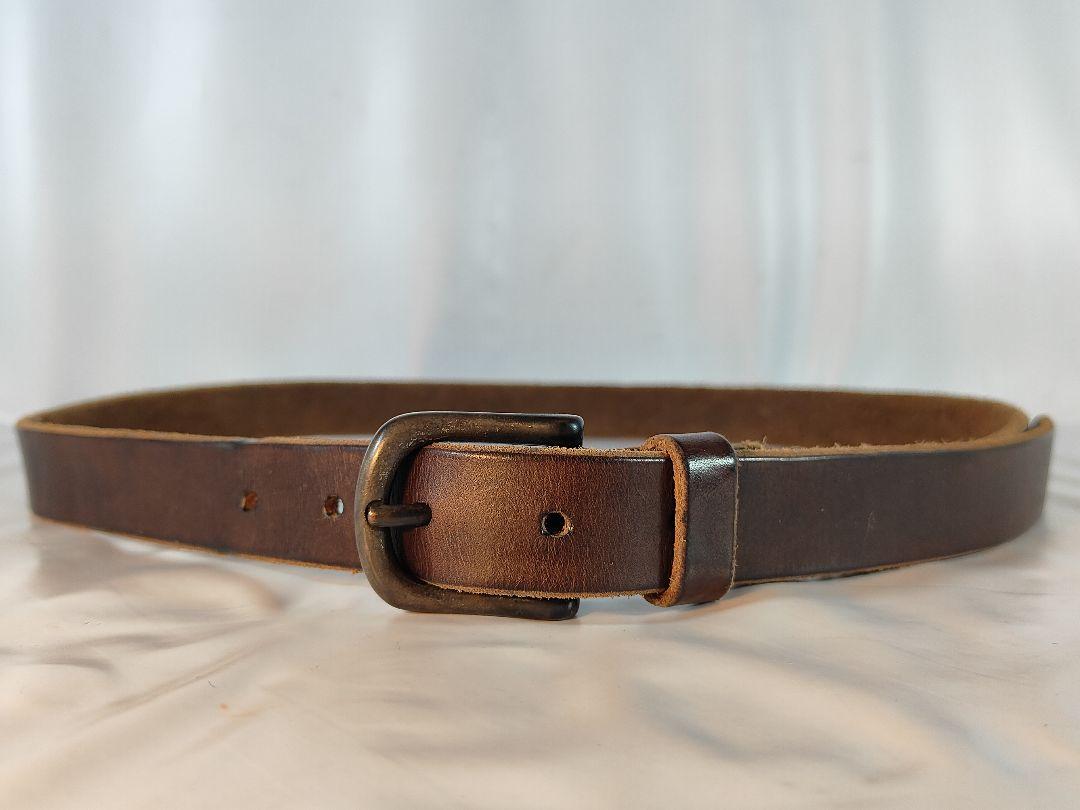 【極美品】broe&co　イタリア製　高級ストーンウォッシュドレスベルト　正規品