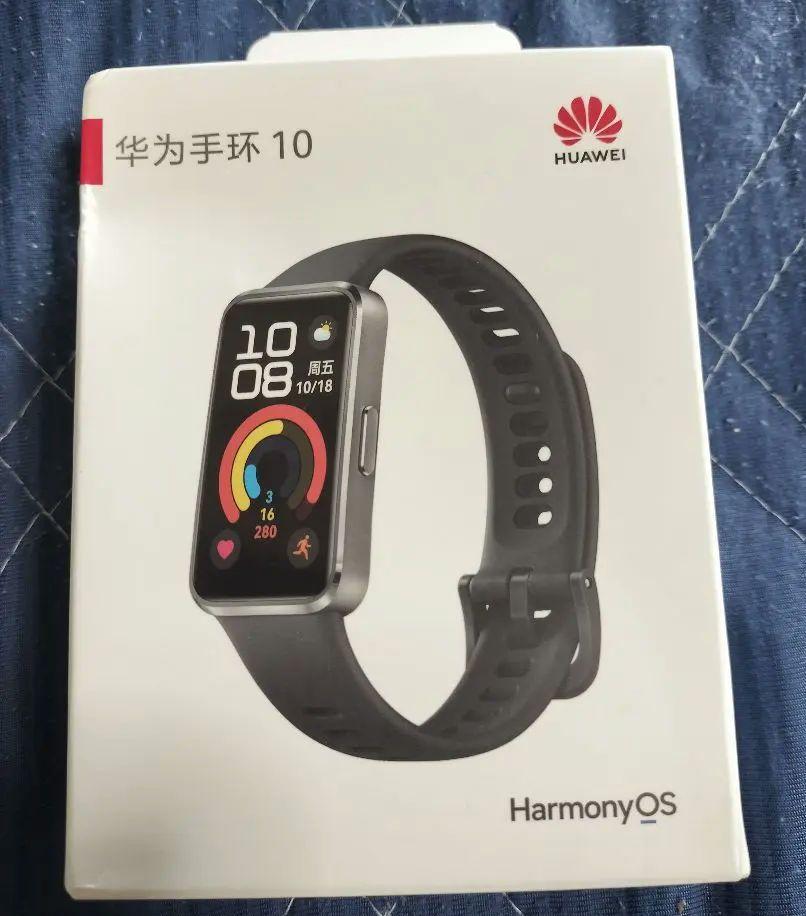 HUAWEI Band 10 スマートウォッチ ブラック 輸入品 フィルム2枚付