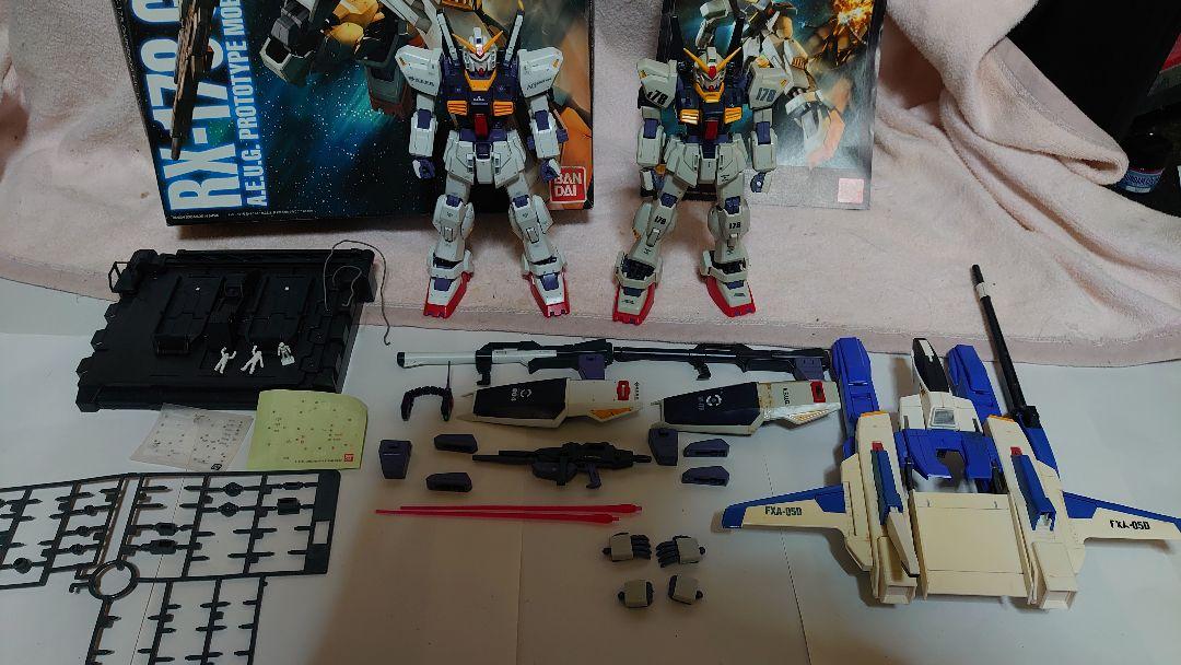 MG1/00 ガンダムMk-Ⅱ Ver.2.0+Gディフェンサー セット組立済み MG1/00 ガンダムMk-Ⅱ Ver.2.0+Gディフェンサー セット組立済み