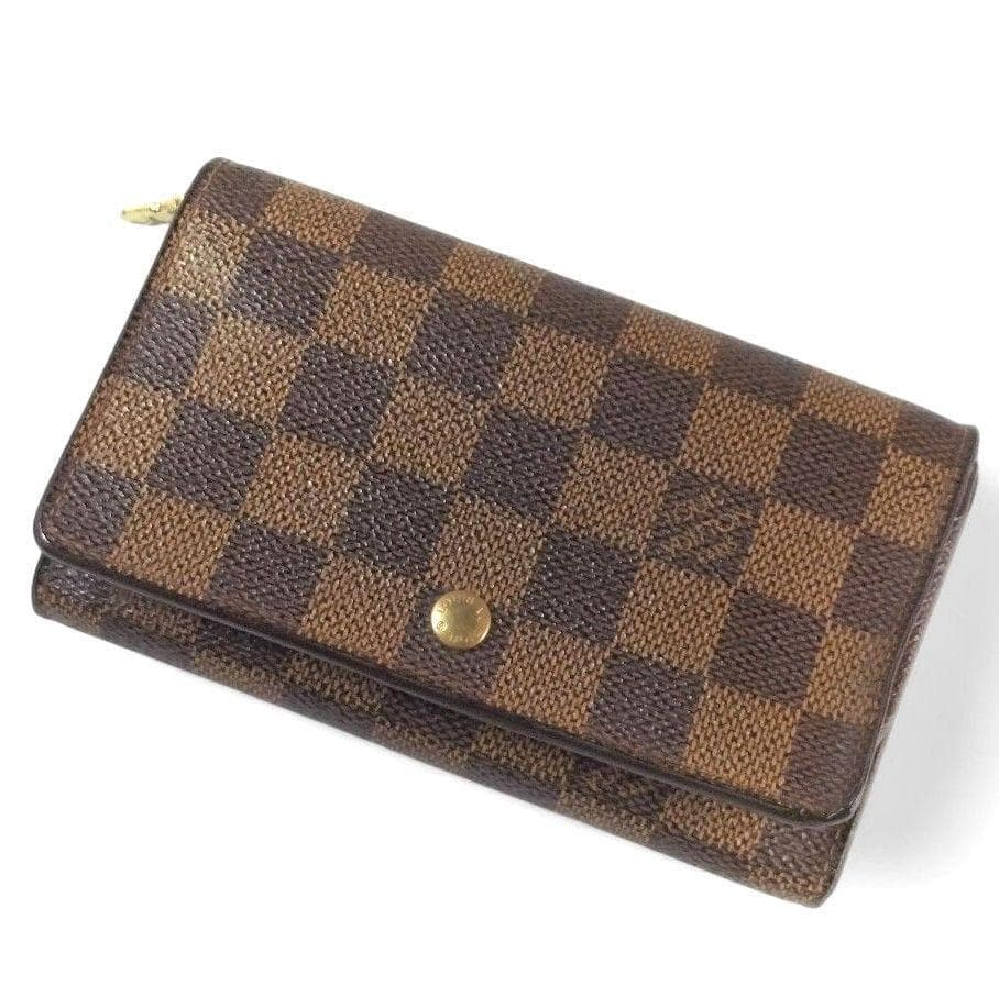 ✨美品✨ ルイヴィトン ポルトフォイユ トレゾール ダミエ エベヌ 折り財布 ✨美品✨ ルイヴィトン ポルトフォイユ トレゾール ダミエ エベヌ 折り財布