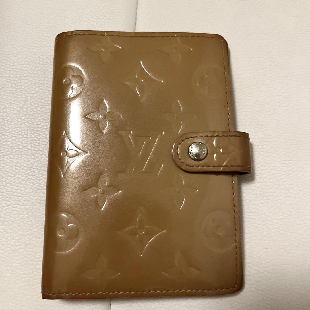 LOUIS VUITTON ヴェルニ アジェンダ  ベージュ 手帳カバー