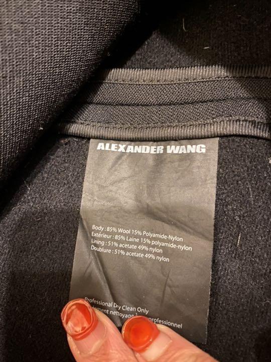 ウールアウ ALEXANDER WANG アレキサンダーワン 背中開き ジャケット サイズ2 yhVx0-m70800590665 いている