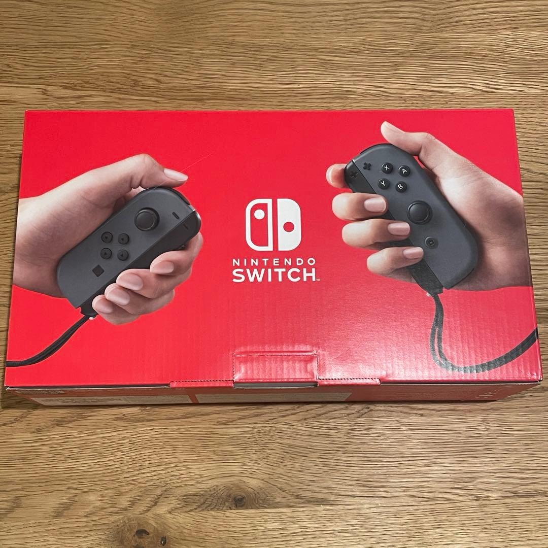 Nintendo Switch  JOY-CON グレー 持ち運び用ケース付 Nintendo Switch JOY CON