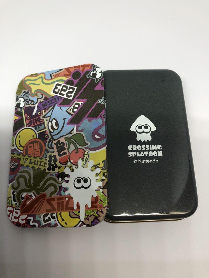 スプラトゥーン　crossing splatoon プチ缶　タブレットケース スプラトゥーンcrossing splatoon プチ缶タブレットケース