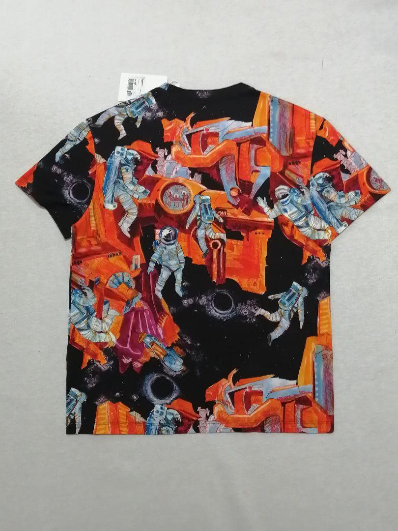 ♂新品・タグ付・半袖Tシャツ【VALENTINO】S　総柄　スタッズ