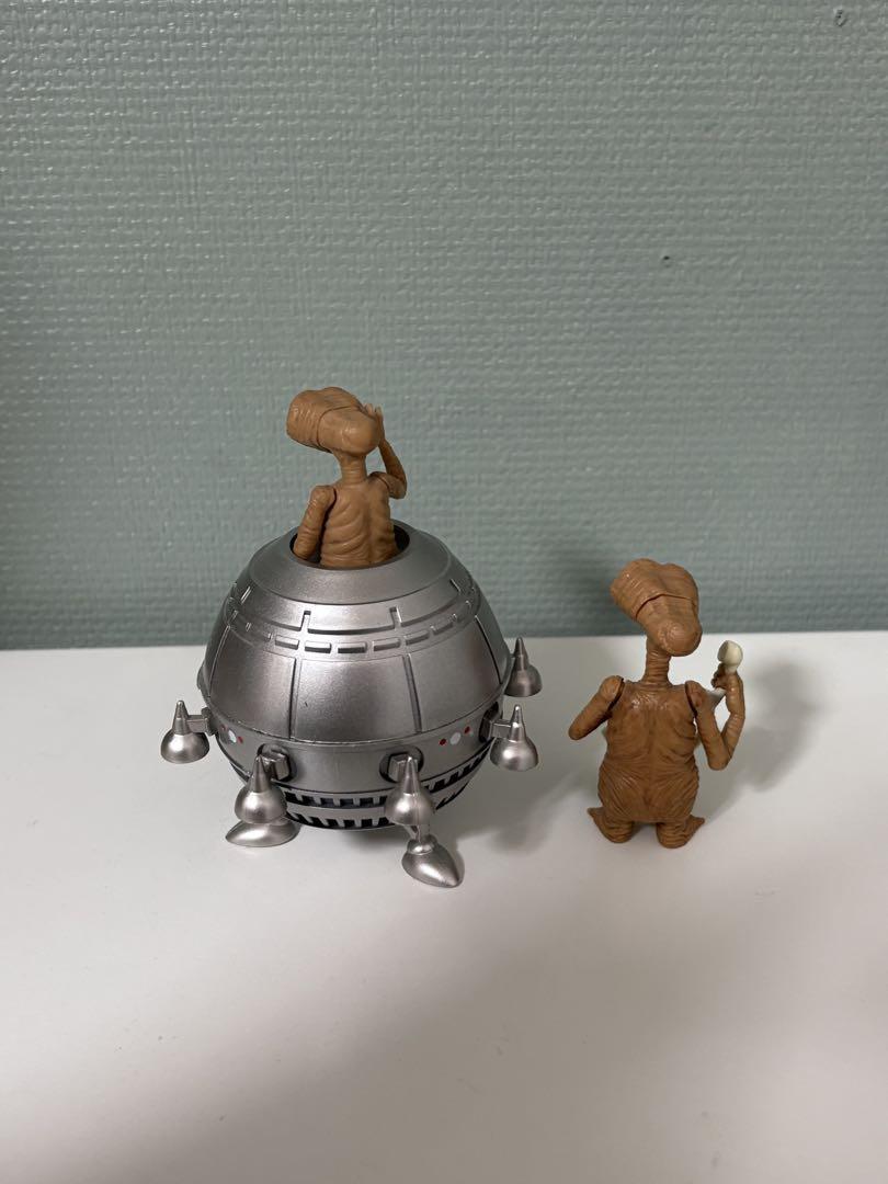 E.T. フィギュアと宇宙船 セット 「未開封」