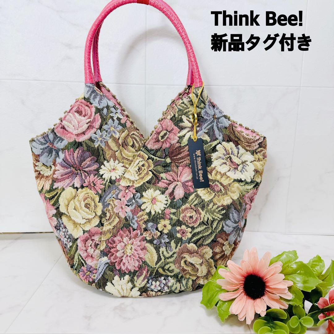 楽天市場】Think Bee！(シンクビー) フラワー 花柄 トートバッグ