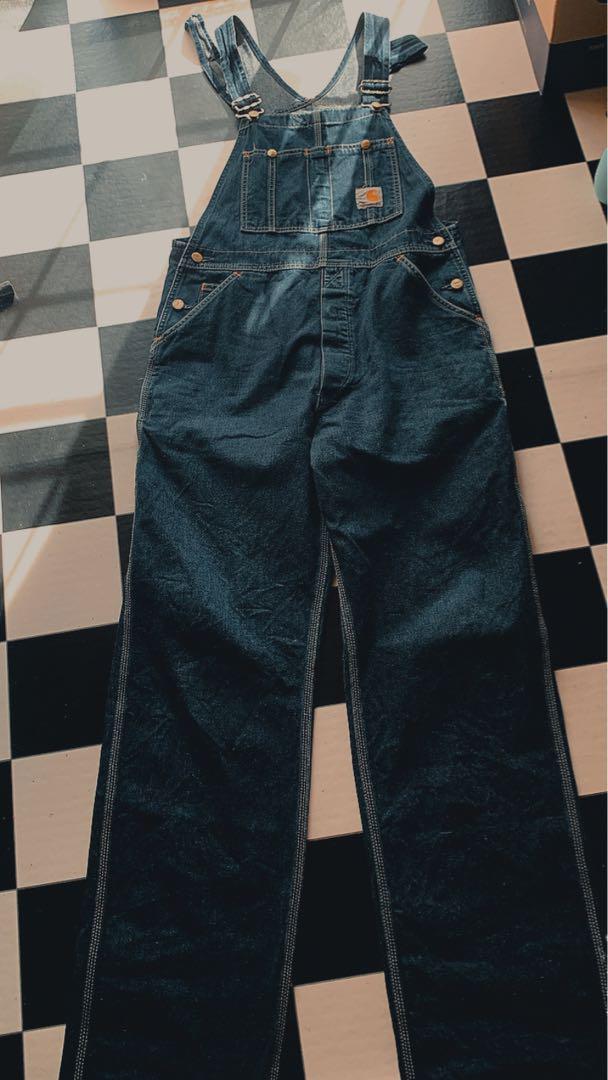 Carhartt 100years ブルー デニムオーバーオール