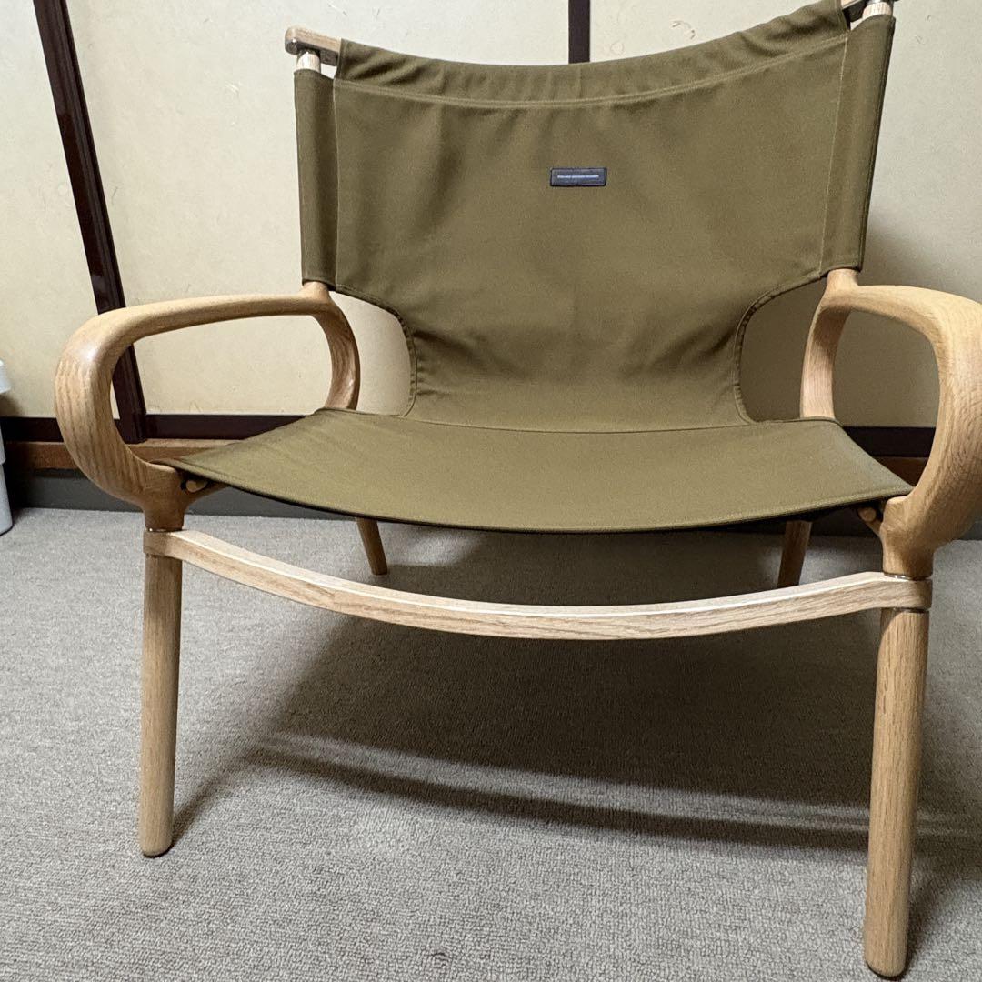 IKIKI グランドチェア オークキャンパス オリーブ