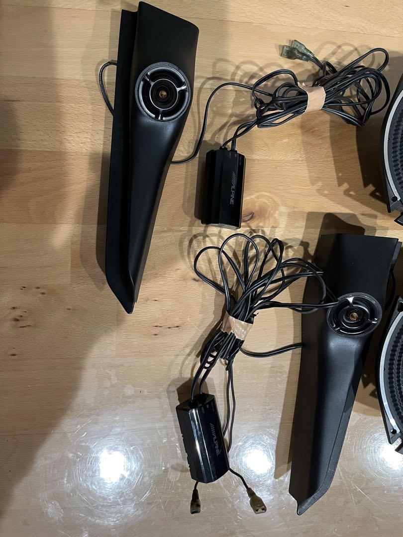 アルパイン スピーカー17cm DDL-R170S ACR50Wに装着しましたF