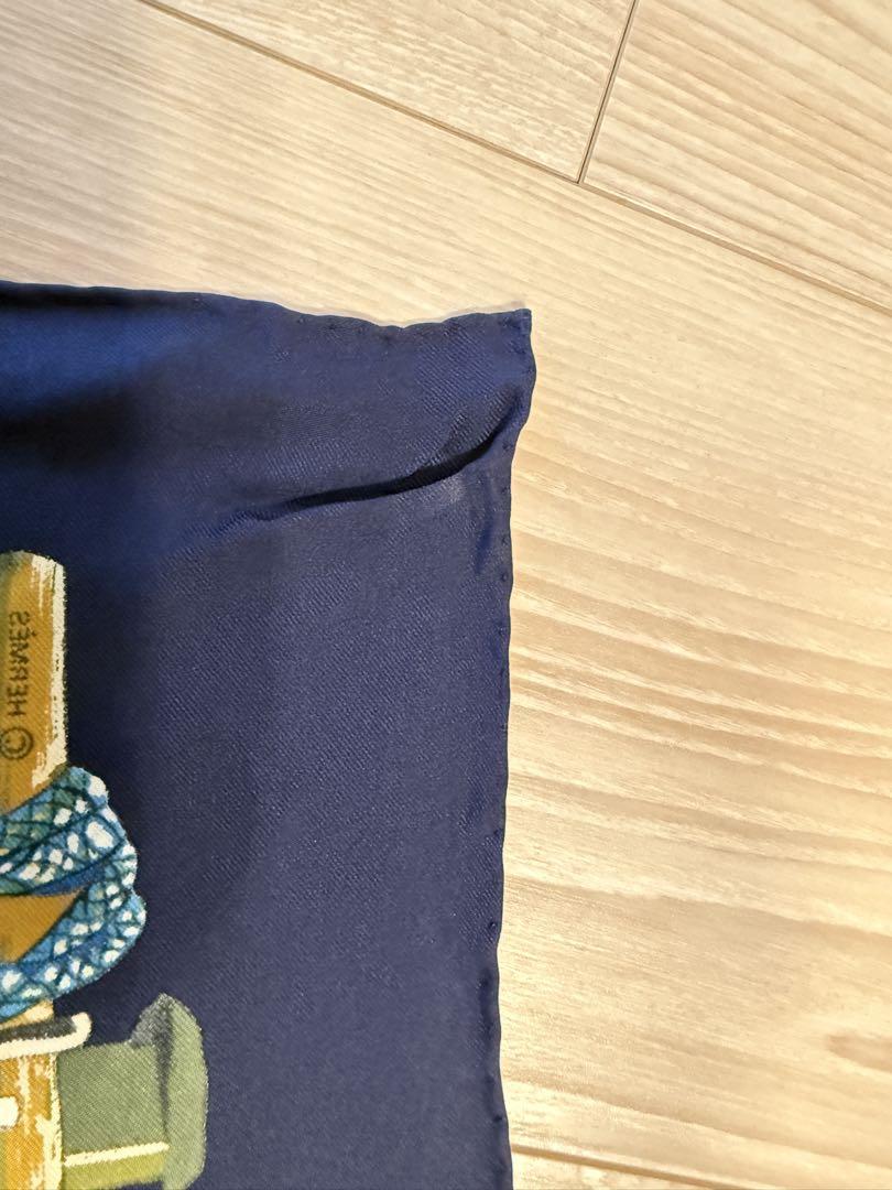 HERMES カレ90 スカーフ　PASEMENTE