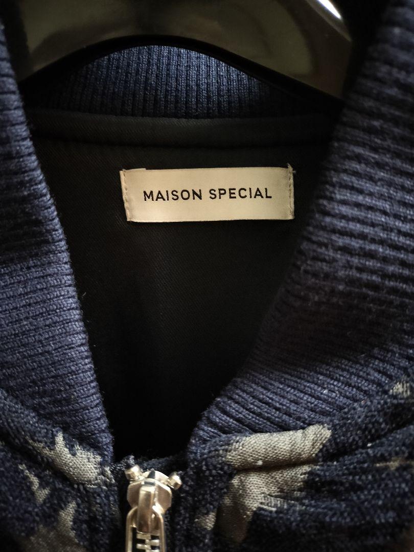 MAISON SPECIAL フラワージャガードMA-1