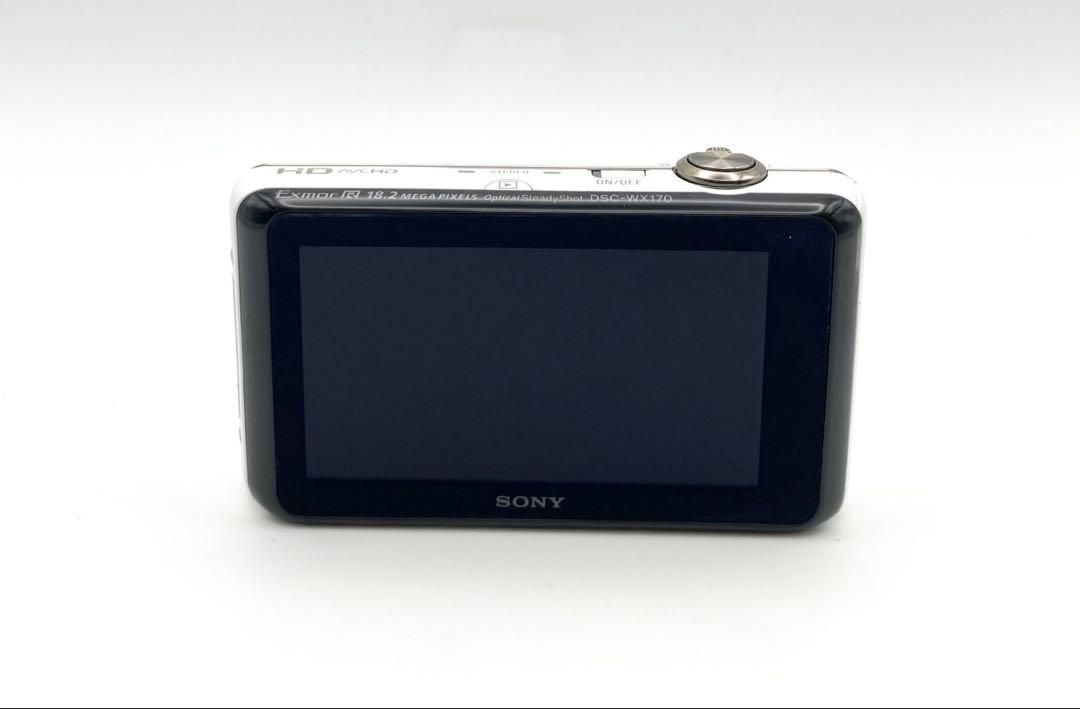 【完動品 美品】SONY Cyber-Shot DSC-WX170 ホワイト