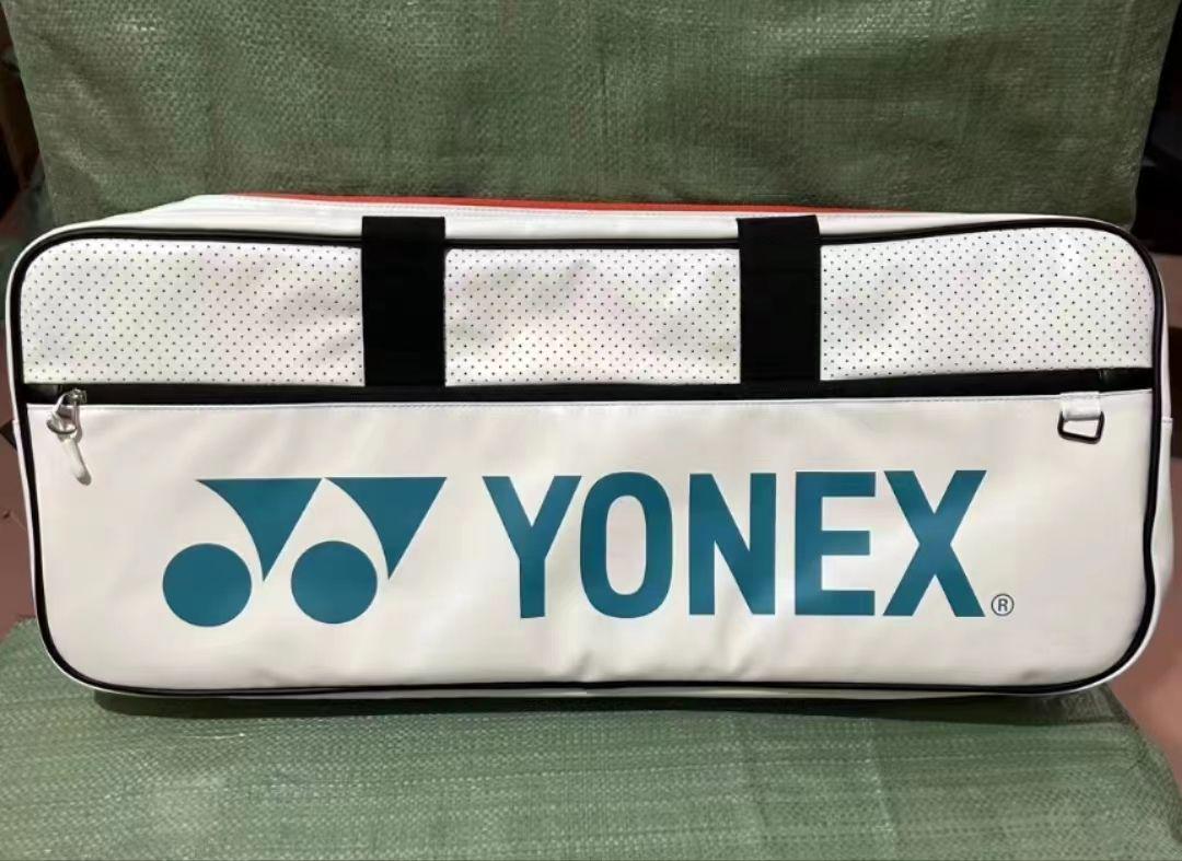 韓国YONEX ホワイト2段分離収納トーナメントバッグ