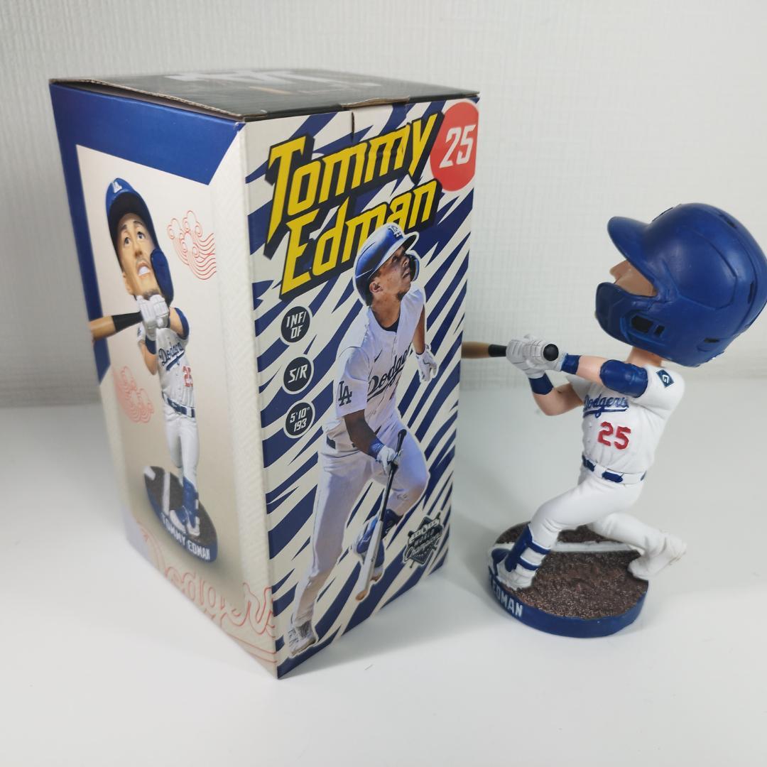 トミー エドマン ボブルヘッド 首振り人形 新品 フィギュア ドジャー f38b