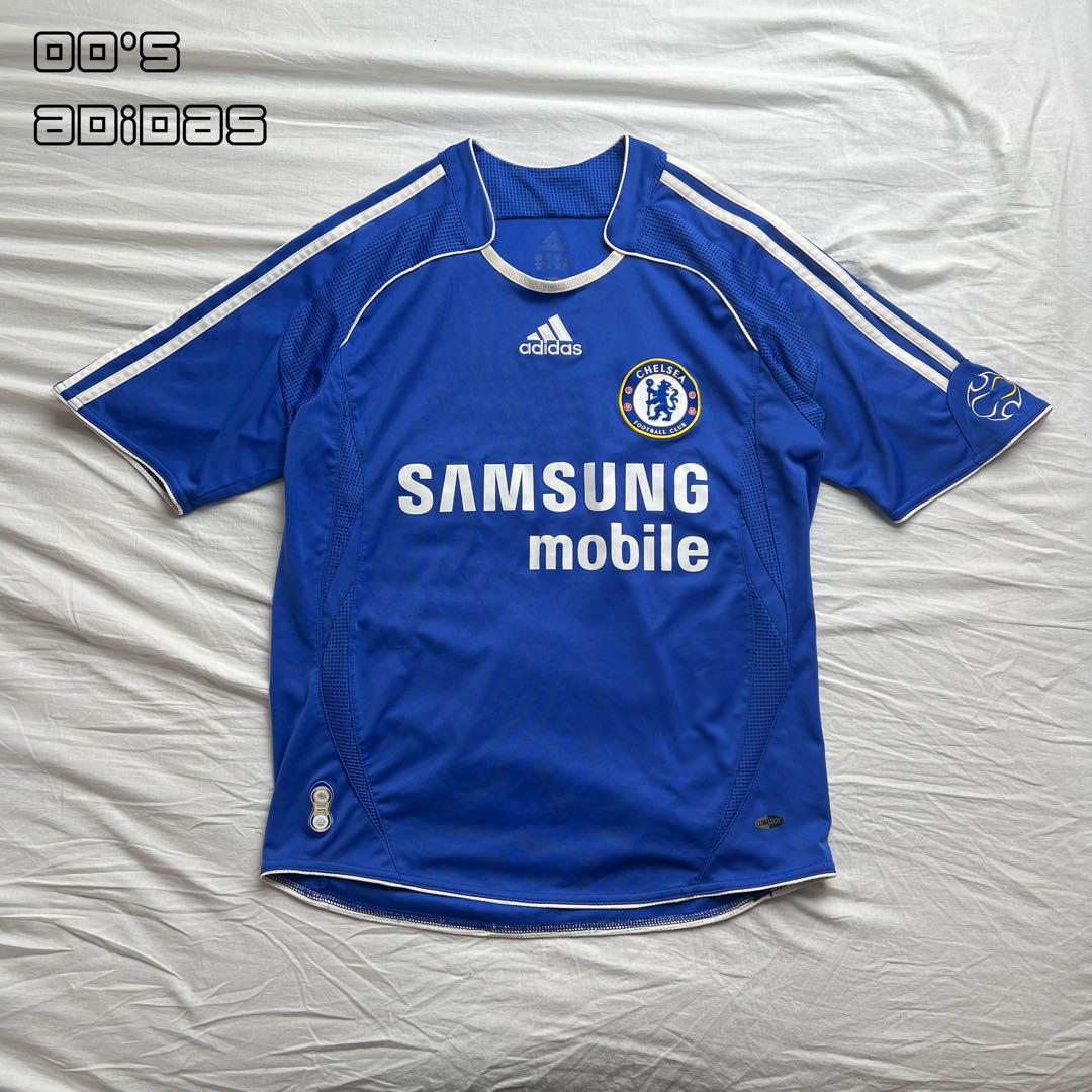 00s adidas Chelsea サッカーマフラー　ノームコア　チェルシー 00s adidas chelsea uniform - メルカリ