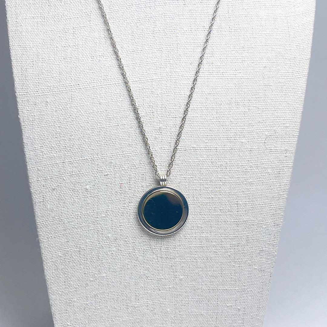 ホットセール ティファニー コンビ 750 925 ネックレス プレート サークル アクセサリー