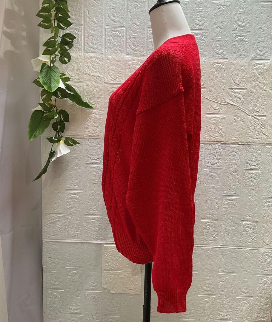 店内商品がすべてレジにて半額！！ HAND alaromeDEJANS FRAME カーディガン KNIT トップス